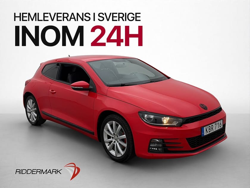 Bild 1 av Volkswagen Scirocco 2.0 TSI 180hk Sport Keyless P-sensor