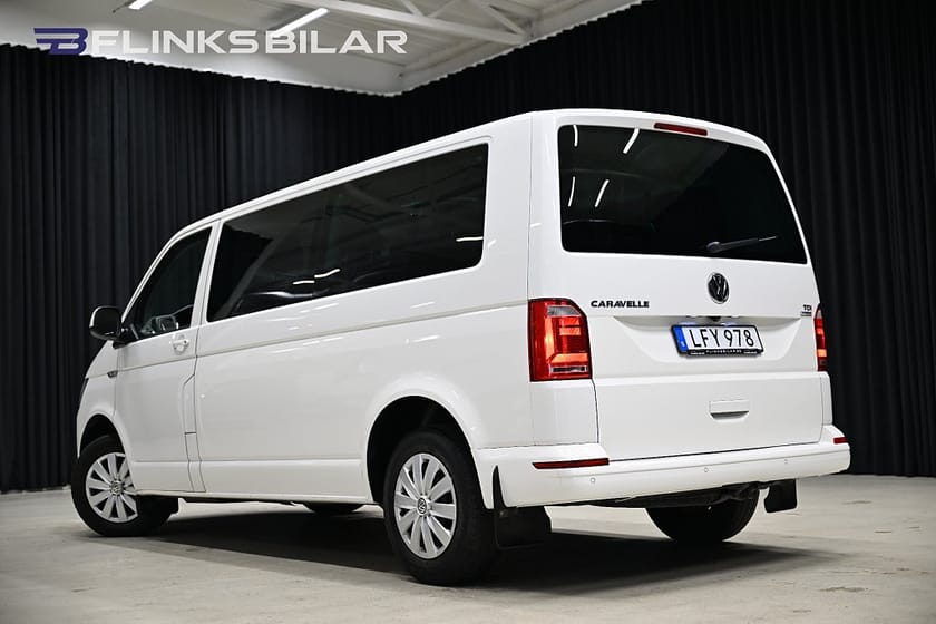 Bild 4 av Volkswagen Caravelle DSG 150HK L2 9-Sits|Drag|Backkamera|M/K-Värmare|EnÄgare