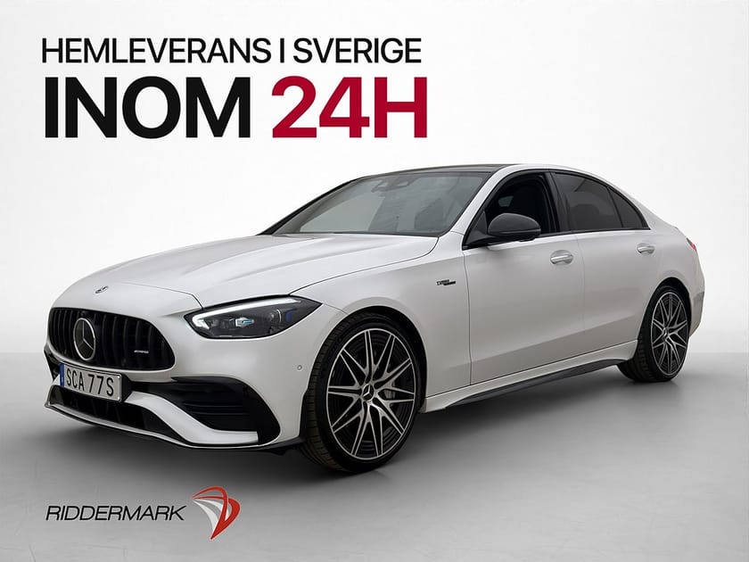 Bild 3 av Mercedes-Benz AMG C 43 4MATIC C43 4M Pano Värmare Burmester HuD