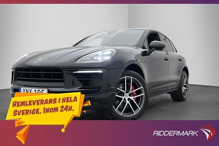 Porsche Macan S PDK 380hk Sport Chrono Pano 14-Vägs Skinn