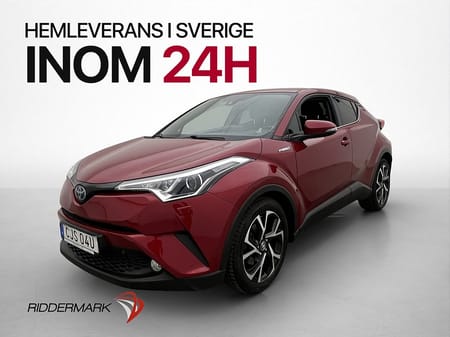 Toyota C-HR Hybrid 122hk X-Edition Dragkrok Kamera Rattvärme
