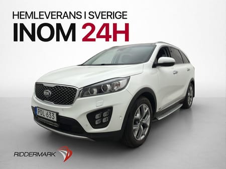 Kia Sorento 2.2 CRDi AWD 7-Sit Pano Skinn Infinity 360° Drag