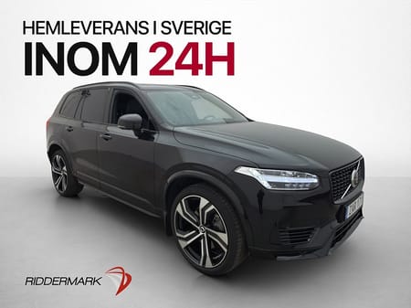 Volvo XC90 7 Säten T8 AWD 456hk Ultimate Dark 7-sits Pano B&W 360°