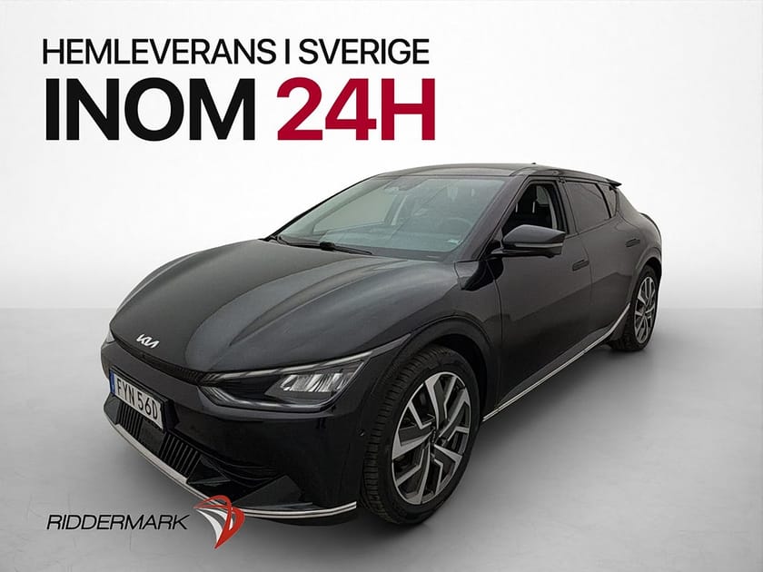 Bild 3 av Kia EV6 77.4 kWh 228hk PLUS 360° Skinn Elstolar CarPlay Drag