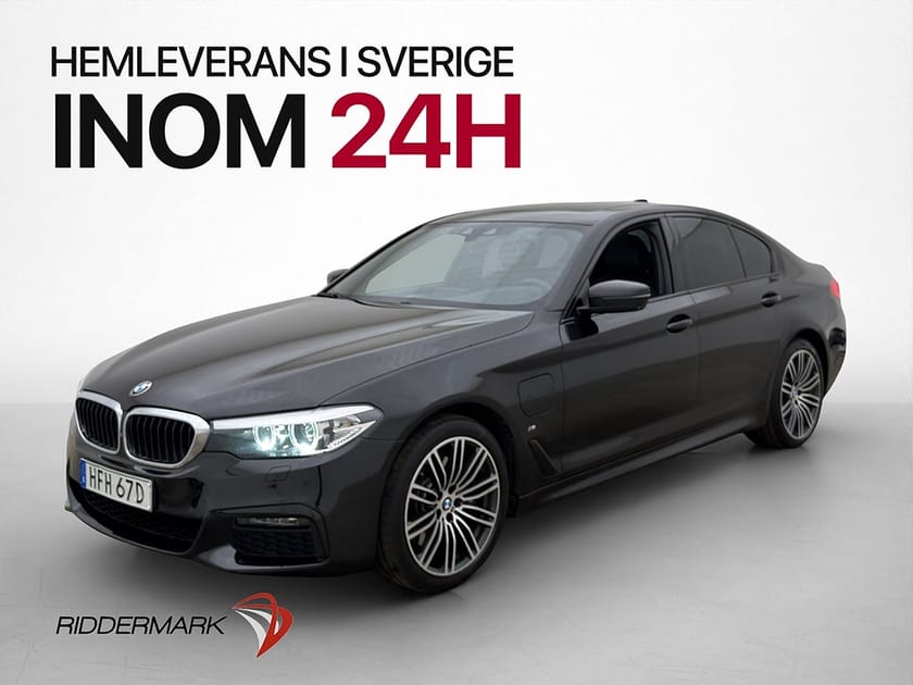 Bild 3 av BMW 530e xDrive iPerformance Sedan 252hk M Sport Taklucka 360°Kamera Navi Skinn