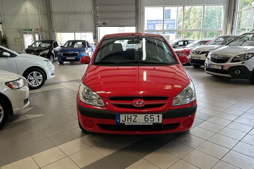 Bild 3 av Hyundai Getz 5-dr 1.4 /DRAGKROK /FARTHÅLLARE /NY-SERVAD / fr 3,95%