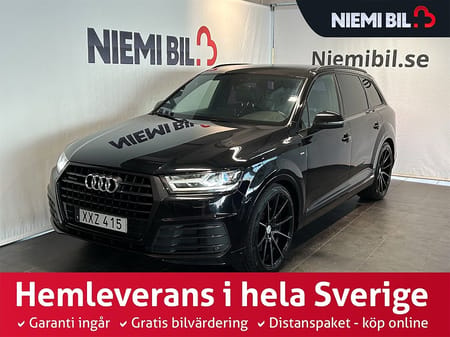 Audi Q7 3.0 TDI V6 Quattro BOSE/Dragkrok/7-sits/Dvärm/MoK