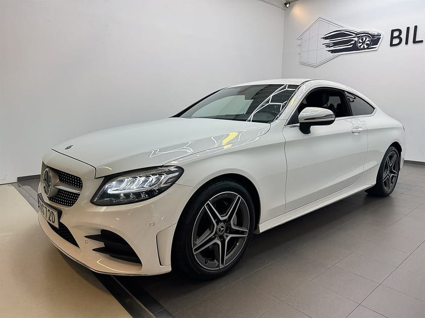 Bild 5 av Mercedes-Benz C 220 d Coupé 194hk AMG Navi/Bkamera/Nyservad