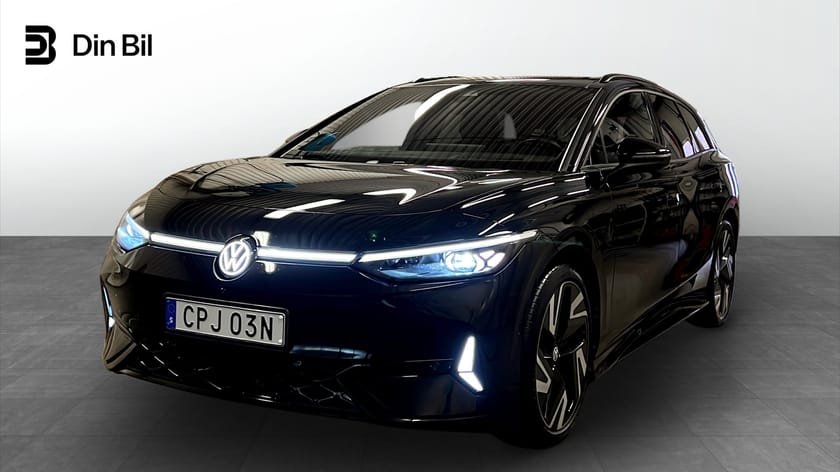Bild 1 av Volkswagen ID.7 GTX Tourer Edition Panorama Drag Assistans Interiör