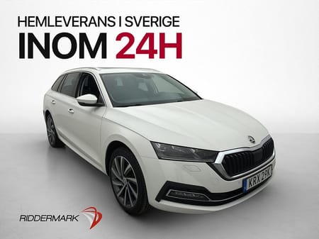 Škoda Octavia Kombi iV Skoda Plug-In Style Cockpit Kamera Drag Halvskinn