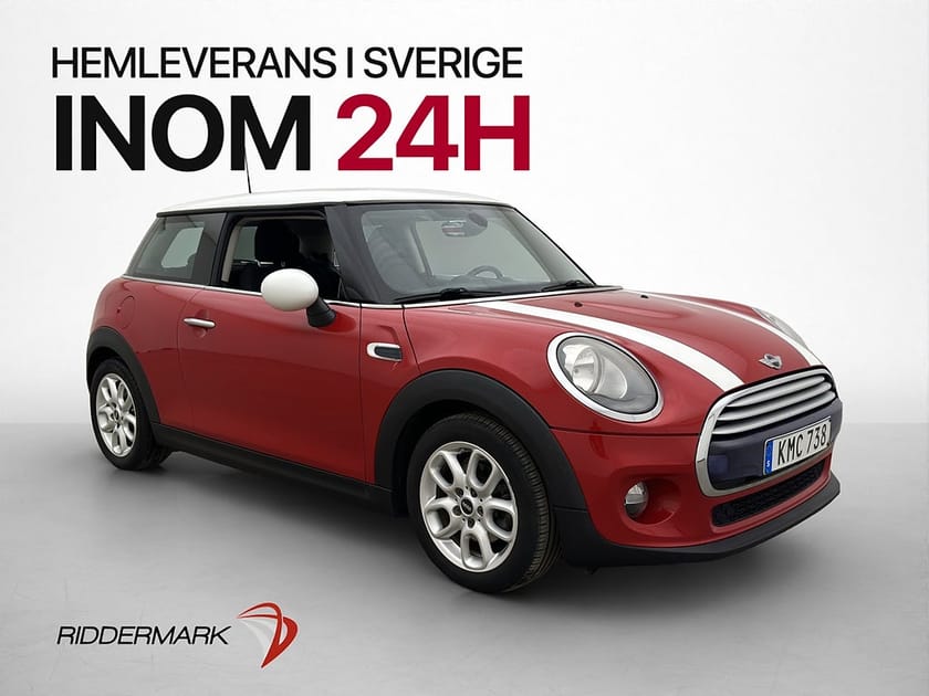 Bild 3 av MINI Cooper D 116hk Chili Bluetooth Farthållare Halvskinn