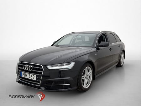 Audi A6 Avant TDI Q 190hk S-Line Värm Sensorer Bluetooth Drag