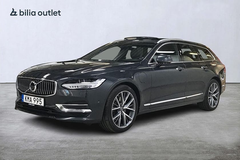 Bild 1 av Volvo V90 T8 TE Inscription 390hk Panorama B&W Drag Luftfjädr