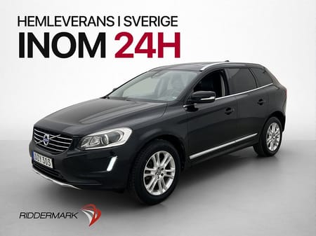 Volvo XC60 D4 AWD Summum Pano Skinn Drag Värmare Navi