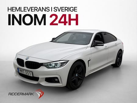 BMW 420i xDrive Gran Coupé 420 M Sport HiFi Kamera Navi Alcantara Rattvärm