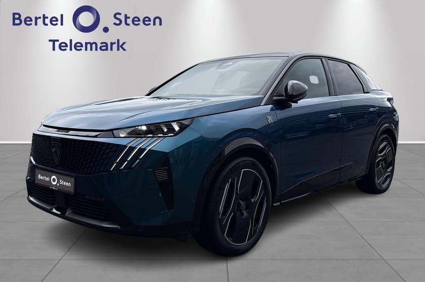 Bilde 1 av Peugeot E-3008 Dual Motor GT|Massasje|Cruise|H.Feste|Carplay|Rattvarme|++