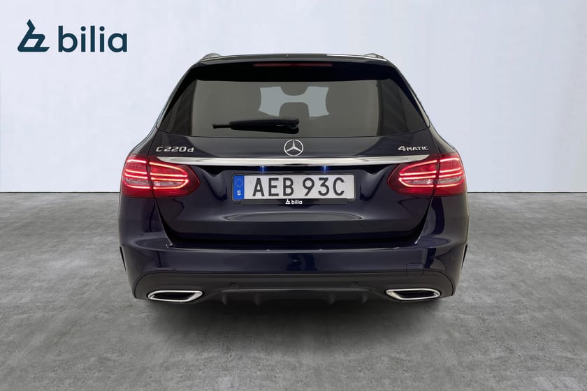 Bild 5 av Mercedes-Benz C 220 T d 4MATIC AMG Night Edition / Drag / D-värm