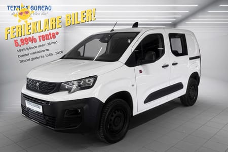 Peugeot Partner L1 MESTER 4X4 130HK | 3 SETER | KROK | DAB + | CRUISE
