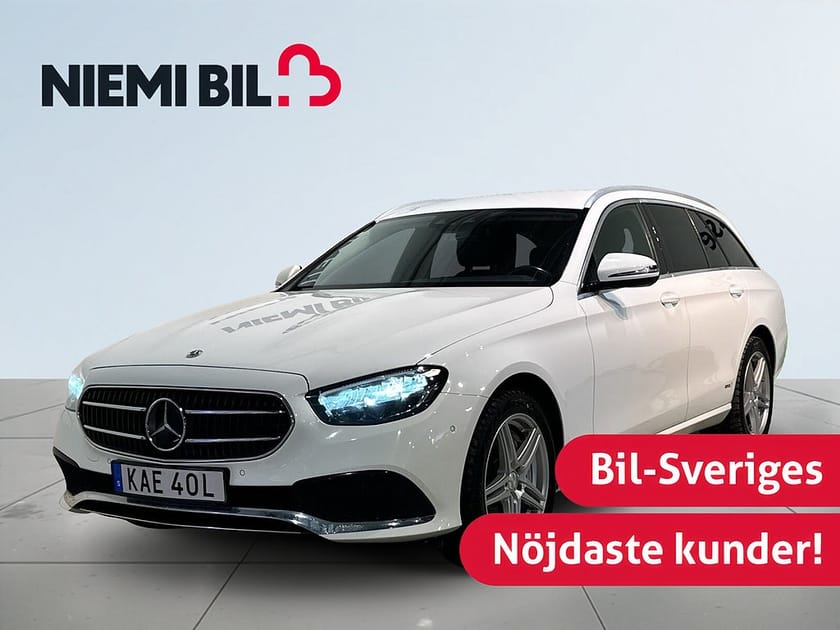 Bild 1 av Mercedes-Benz E 300 T de 4MATIC 4M 9G Avantgarde Drag Kamera GPS HuD SoV MOMS