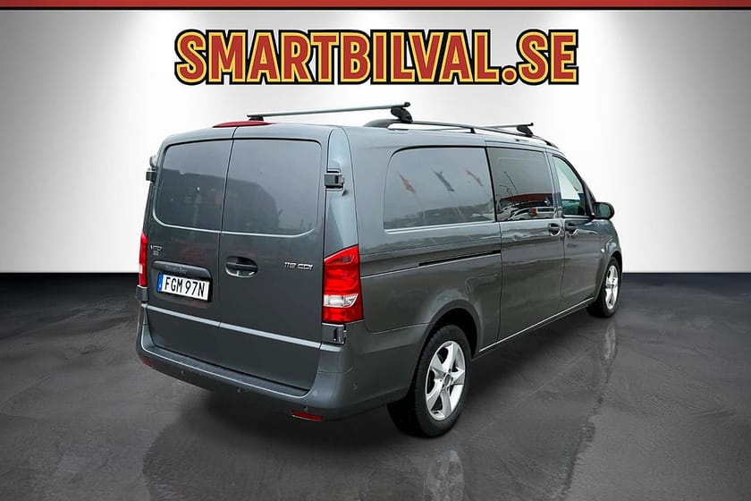 Bild 2 av Mercedes-Benz Vito Mixto 119 BlueTEC 3.0t Aut Skinn Värmare MOMS