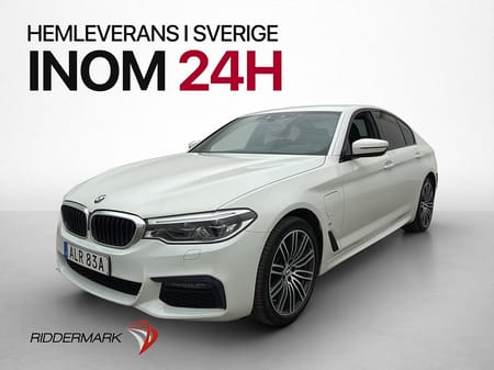 BMW 530e iPerformance Sedan M Sport Cockpit HiFi Kamera Navi Ambient Rattvärme