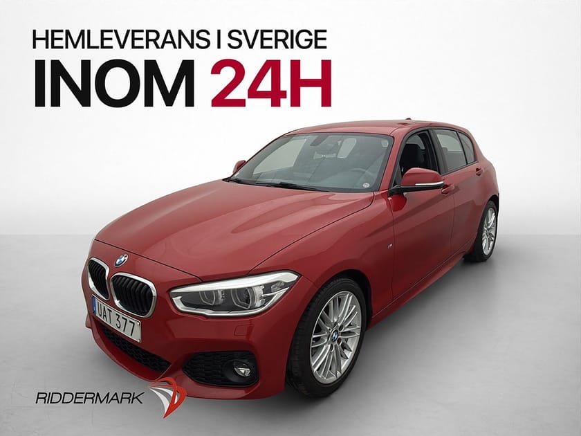 Bild 3 av BMW 118i M Sport 136hk Läderklädsel P-Sensorer 1-Brukare