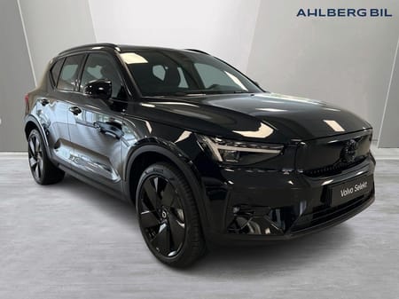 Volvo EX40 Twin Motor Performance UltraBlackSE 🟤 Dragkrok Halvautomatisk, Pixel Tech, Parkeringskamera 360, Google Maps, Apple Carplay