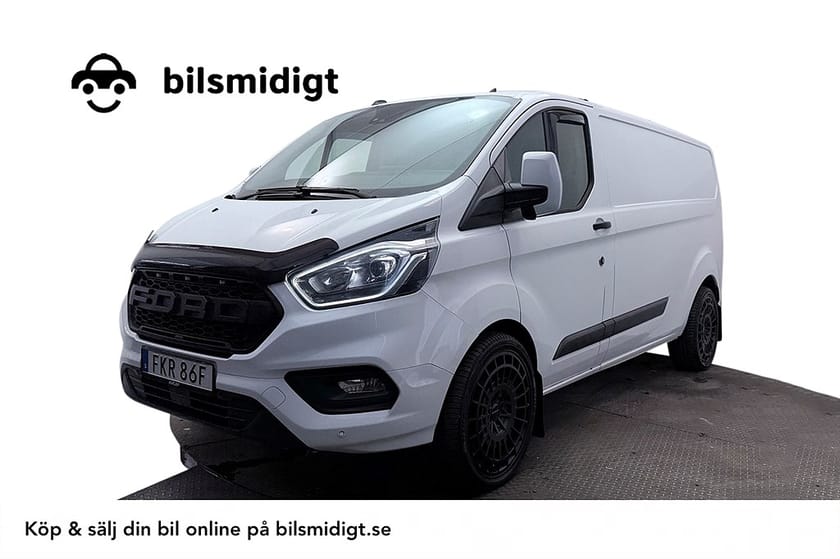 Bild 1 av Ford Transit Custom 300 2.0 EcoBlue SelectShift Drag, B-kam 130hk, 2022