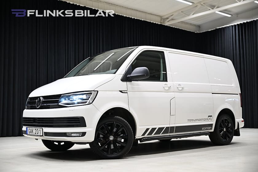 Bild 1 av Volkswagen Transporter DSG 204HK R-Edtion|LED|Nedlackad|Elbaklucka|Läder|SeUtr