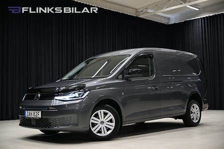 Volkswagen Caddy Cargo Maxi DSG 122HK Dragkrok|Dieselvärmare|Nedlackad|LED|Leasbar