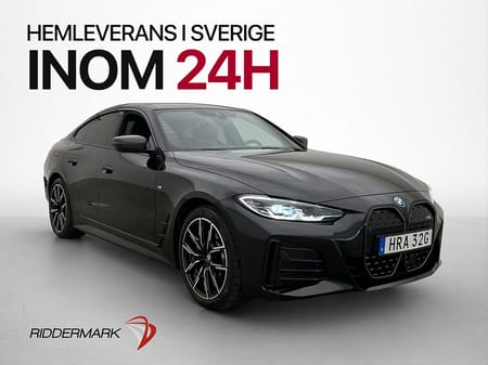 BMW i4 eDrive40 Gran Coupé M Sport Dragkrok Kamera Skinn