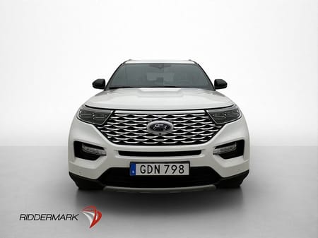 Ford Explorer Plug-In Hybrid AWD Platinum 7sits B&O Panorama 360°