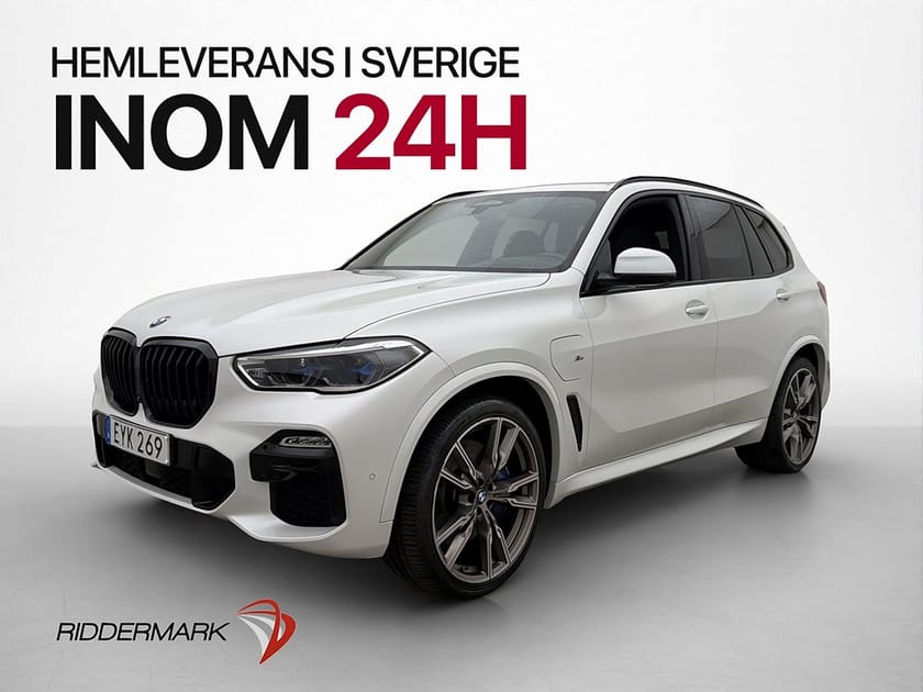 Bild 3 av BMW X5 xDrive45e iPerformance M Sport Luftfjädring Night-V Laser H/K Pano