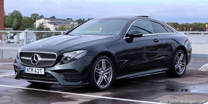 Bild 2 av Mercedes-Benz E 220 d Coupé 4MATIC AMG Pano S/V-hjul