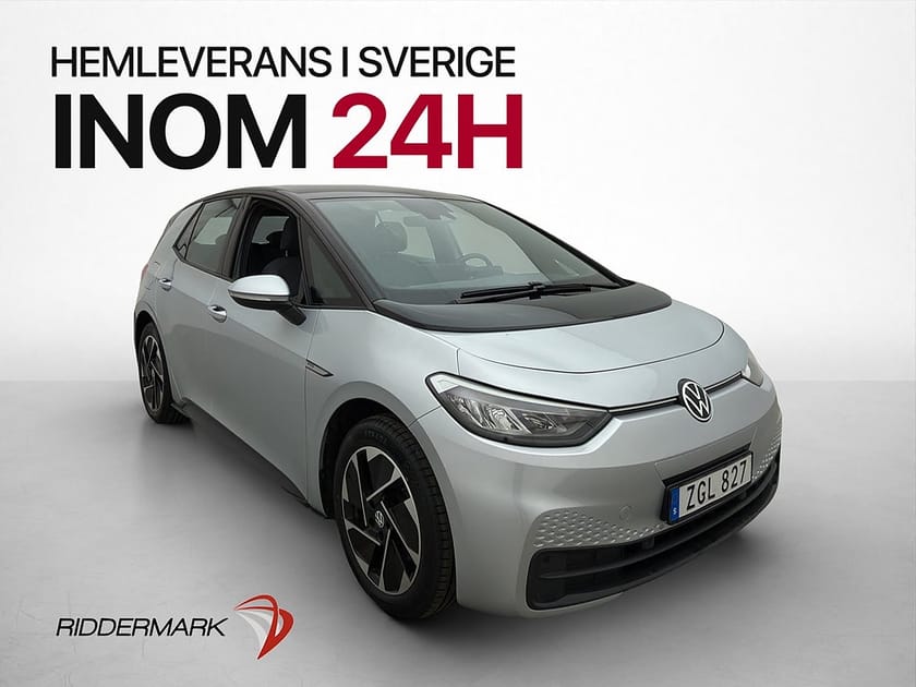Bild 1 av Volkswagen ID.3 Pro Performance Värmare Navi CarPlay MOMS