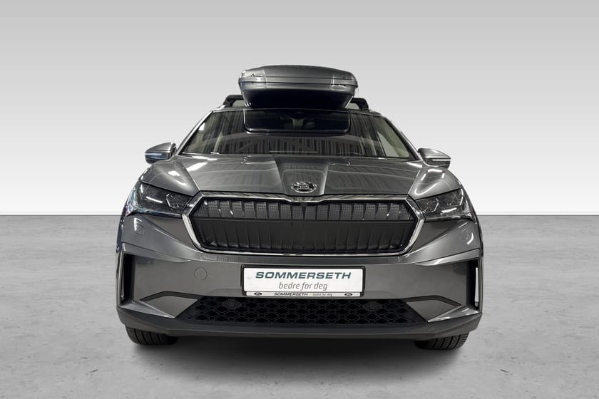 Bilde 4 av Škoda Enyaq iV 80x 1-eier, AWD, Crystal, Skinn, Hengerf., Skiboks +++