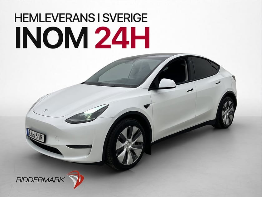 Bild 1 av Tesla Model Y Long Range AWD 514hk Dragkrok Autopilot MOMS