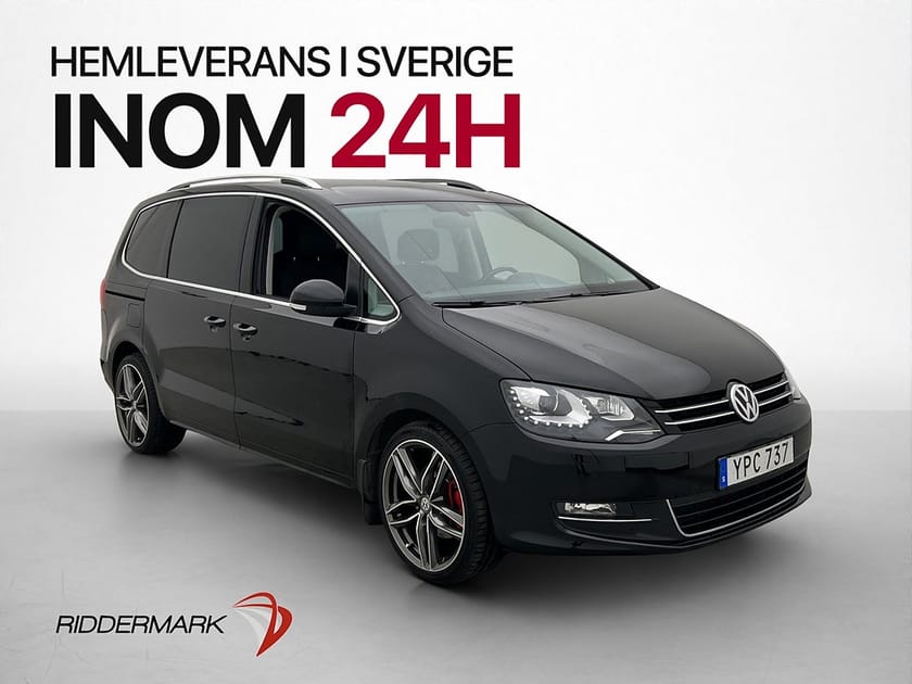 Bild 1 av Volkswagen Sharan 184hk GT 4M 7Sits Kamera Värm CarPlay Drag