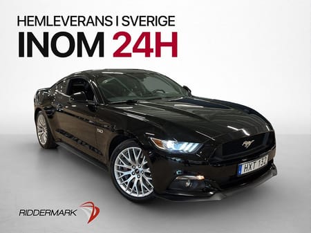 Ford Mustang GT 5.0 V8 421hk Sv.Såld Skinn Ventilerade-Säten