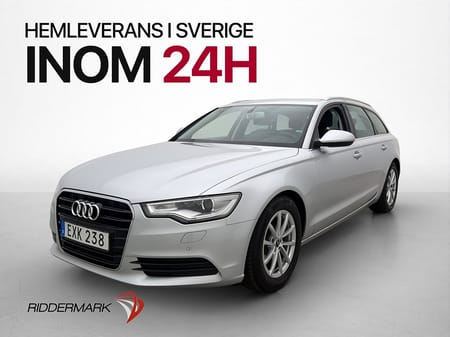 Audi A6 Avant 2.0 TDI Ultra 190hk P-Sensorer Farthållare Drag