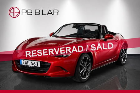 Mazda MX-5 2.0 SKYACTIV-G 160hk Recaro Bilstein Bose Navi Keyless