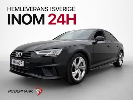 Audi A4 Sedan 40 TDI 190hk S-Line Värmare Drag Sensorer