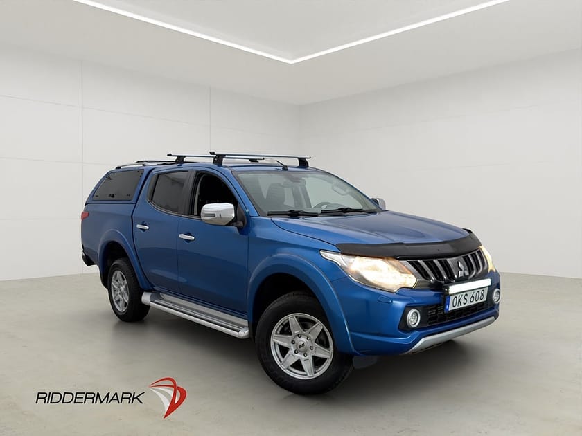Bild 1 av Mitsubishi L200 Dubbelhytt 181hk 4WD Värm Diff Drag L-Släde Kåpa Moms