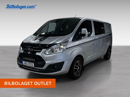 Ford Transit Custom 310 Crew Van Tra D-hytt skåp 130 Lim L2 * OUTLET *