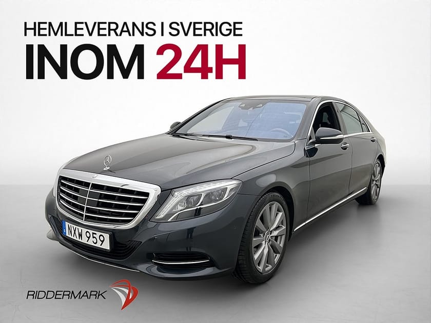 Bild 3 av Mercedes-Benz S 350 BlueTEC L LWB Burmester Pano Night-Vision Luftfjäd