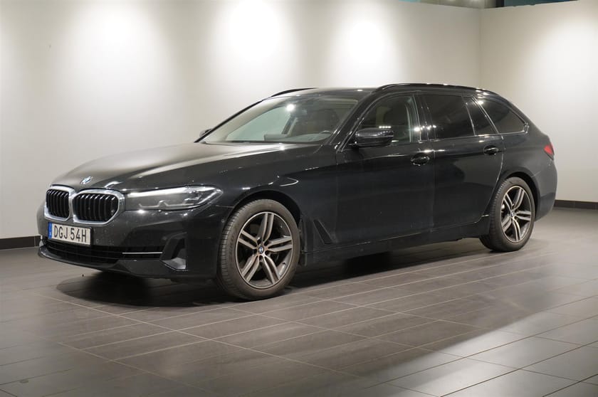 Bild 1 av BMW 520d Touring Drag Läder Winterpaket PA