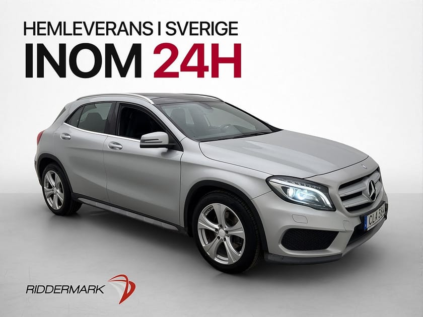 Bild 1 av Mercedes-Benz GLA 220 CDI 4MATIC AMG 200d Pano Värmare Kamera Skinn