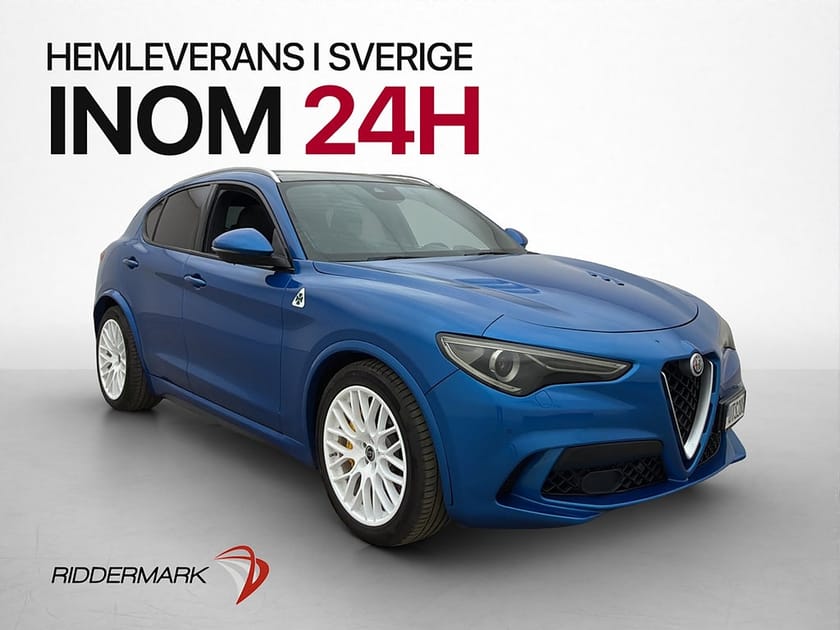 Bild 1 av Alfa Romeo Stelvio Quadrifoglio 520hk Panorama H/K Kolfiber