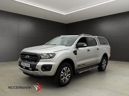 Ford Ranger Dubbelhytt Wildtrak 213hk 4x4 Ny-Kamrem Värmare V-Inr Moms