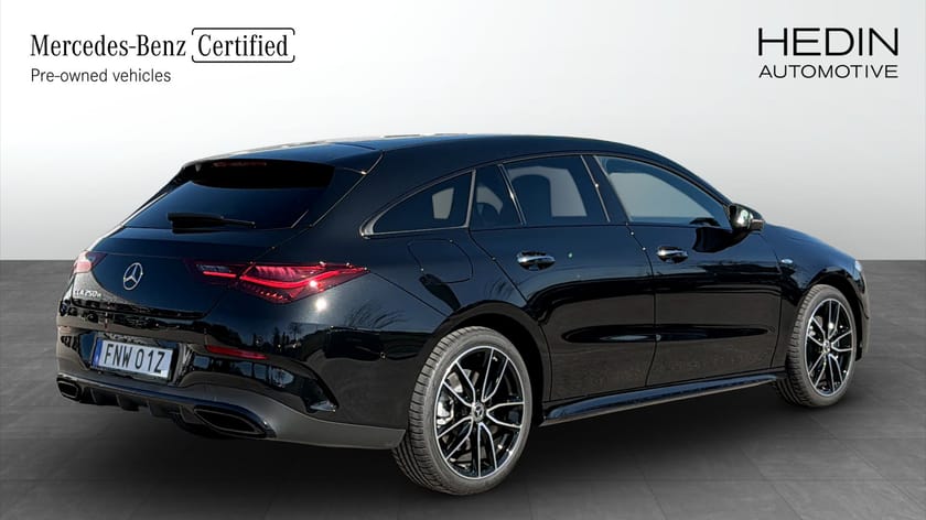 Bild 2 av Mercedes-Benz CLA 250 e Shooting Brake 250E AMG Line Night Package Drag Värmare